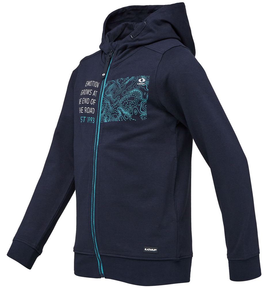 Chlapecká mikina Loap Dorm tmavě modrá