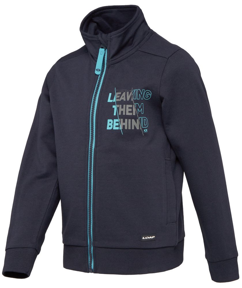 Chlapecká mikina Loap Dorad tmavě modrá