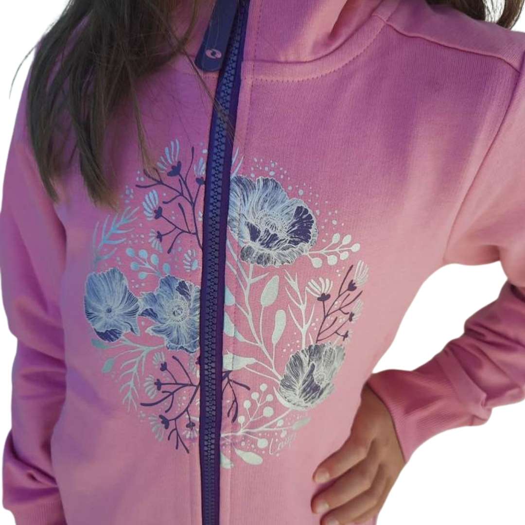 Dívčí mikina Loap Dorka růžová