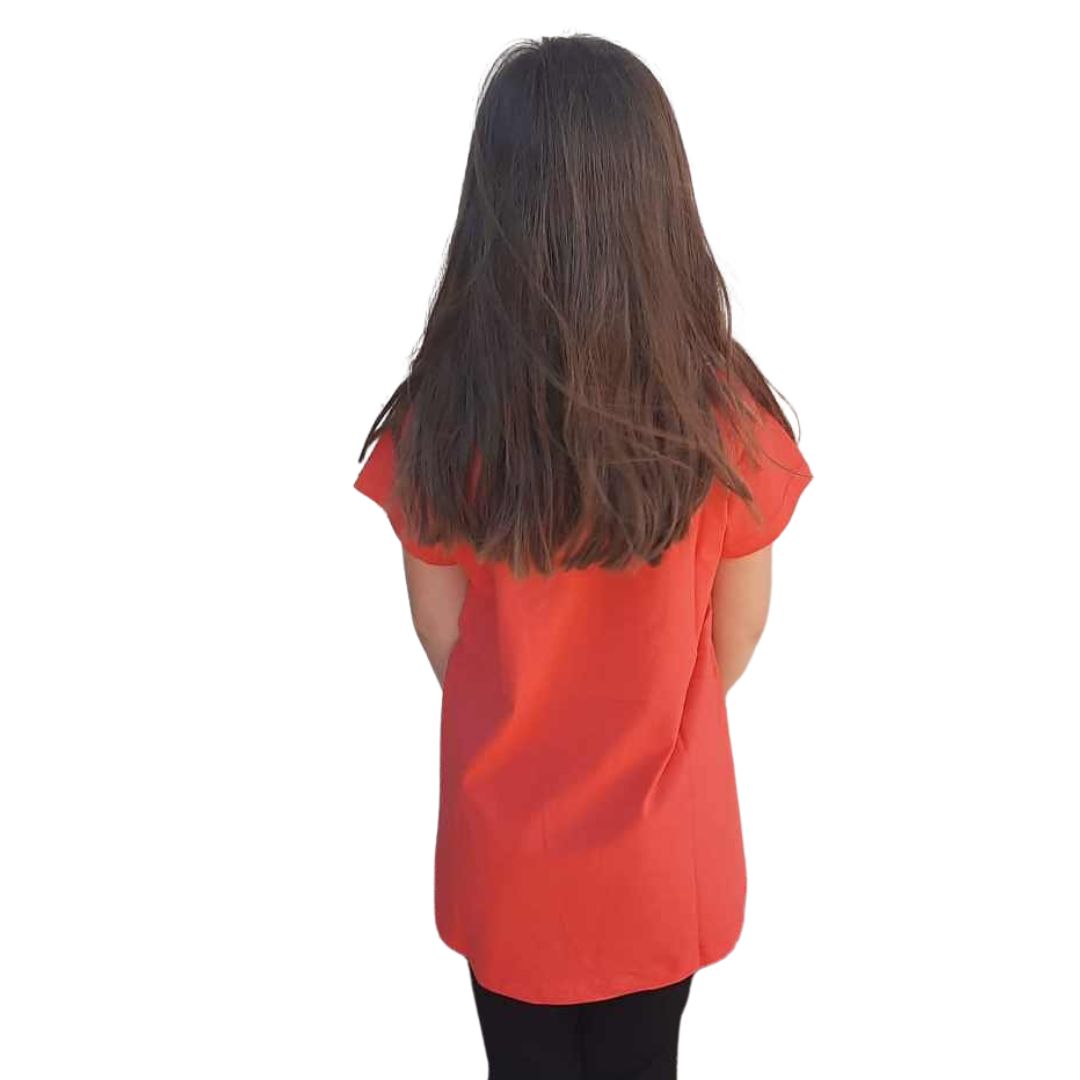 Dívčí tričko Loap Besla červené