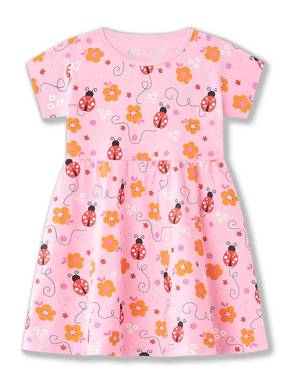 Dívčí šaty Wolf S2514b růžové 