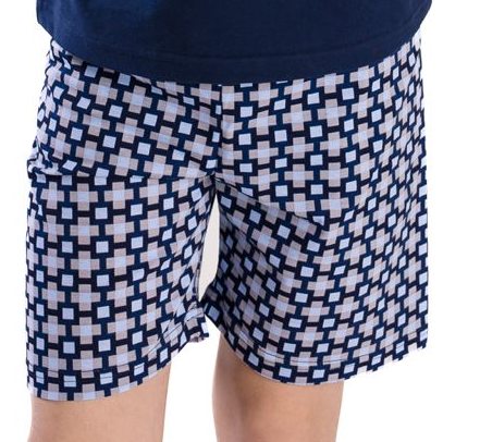 Chlapecké pyžamo Betty Mode letní tmavě modré SPORT