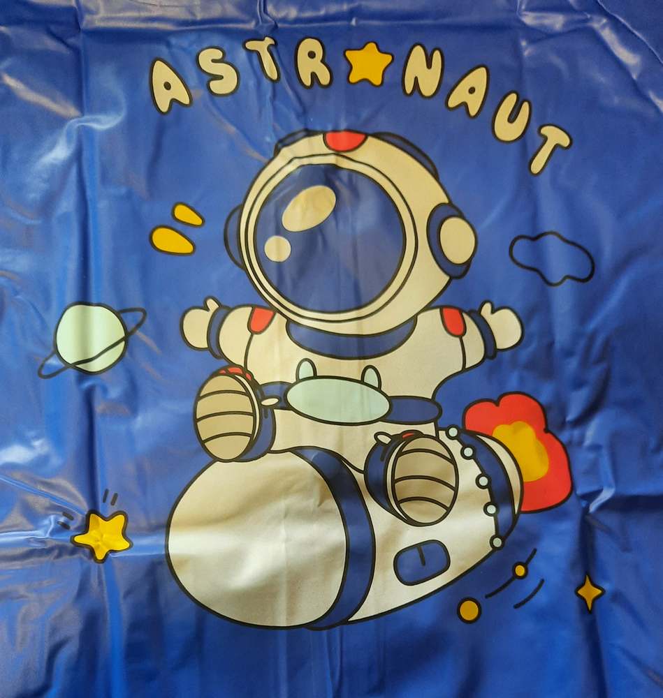 Chlapecká pláštěnka Wolf Y2511 středně modrá astronaut