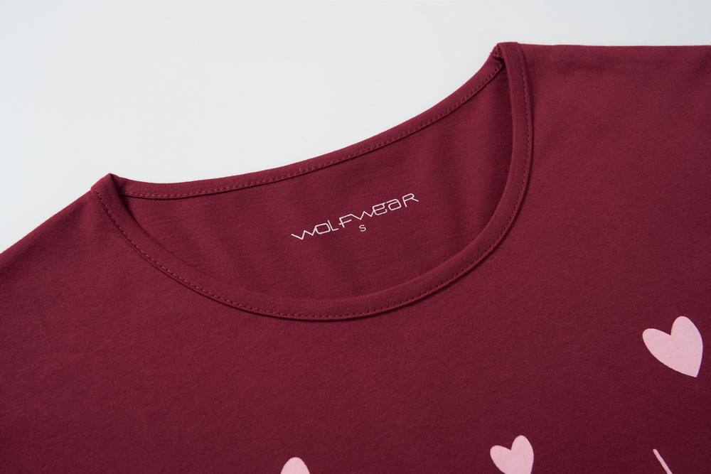 Dámské pyžamo Wolf D2544 vínové