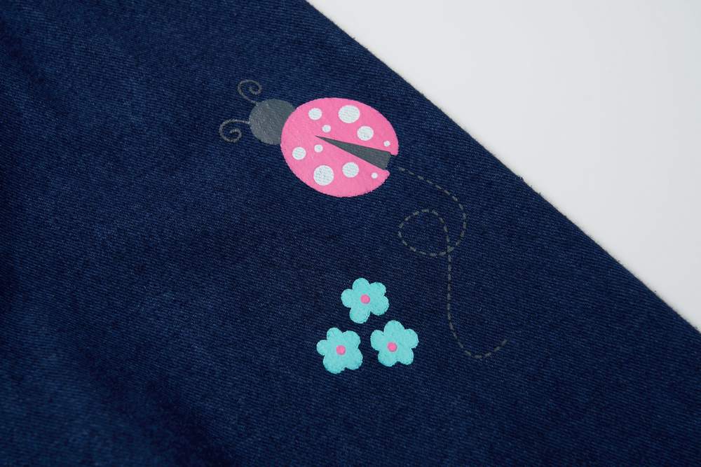 Dívčí legíny Wolf T2582 imitace rifloviny