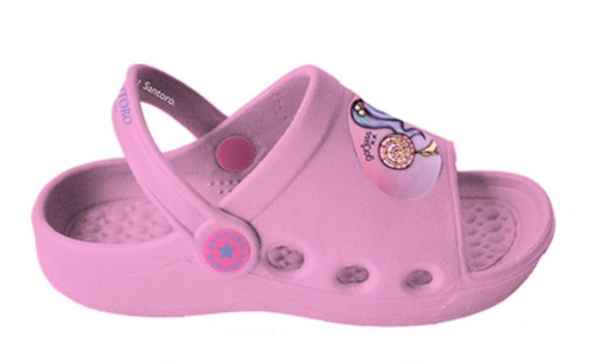 Dívčí sandály / pantofle Gorjuss růžové