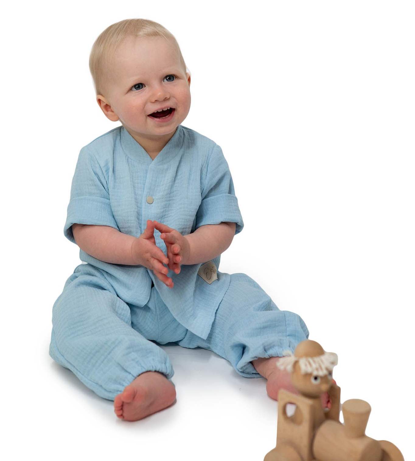 Dětská plátěná kšiltovka Esito s krytím krku - Mořský svět