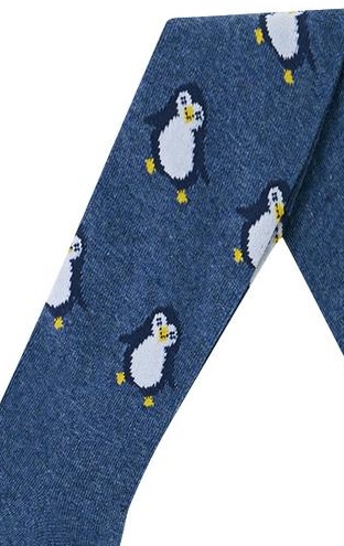 Chlapecké punčocháče Wolf & Wolfie P2517 modré tučňáci