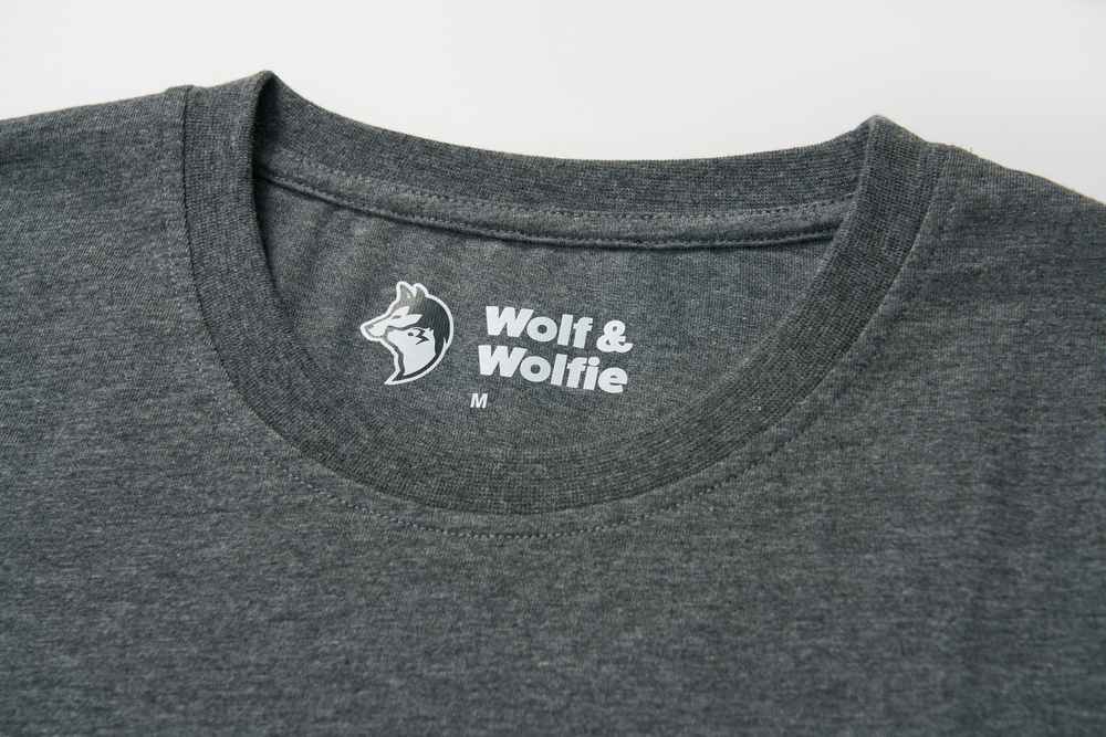 Letní pánské pyžamo Wolf & Wolfie S2575C šedý melír