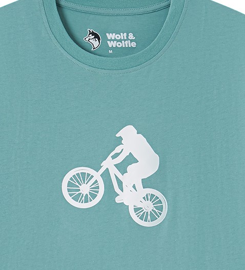 Letní pánské pyžamo Wolf & Wolfie S2575D zelenkavé