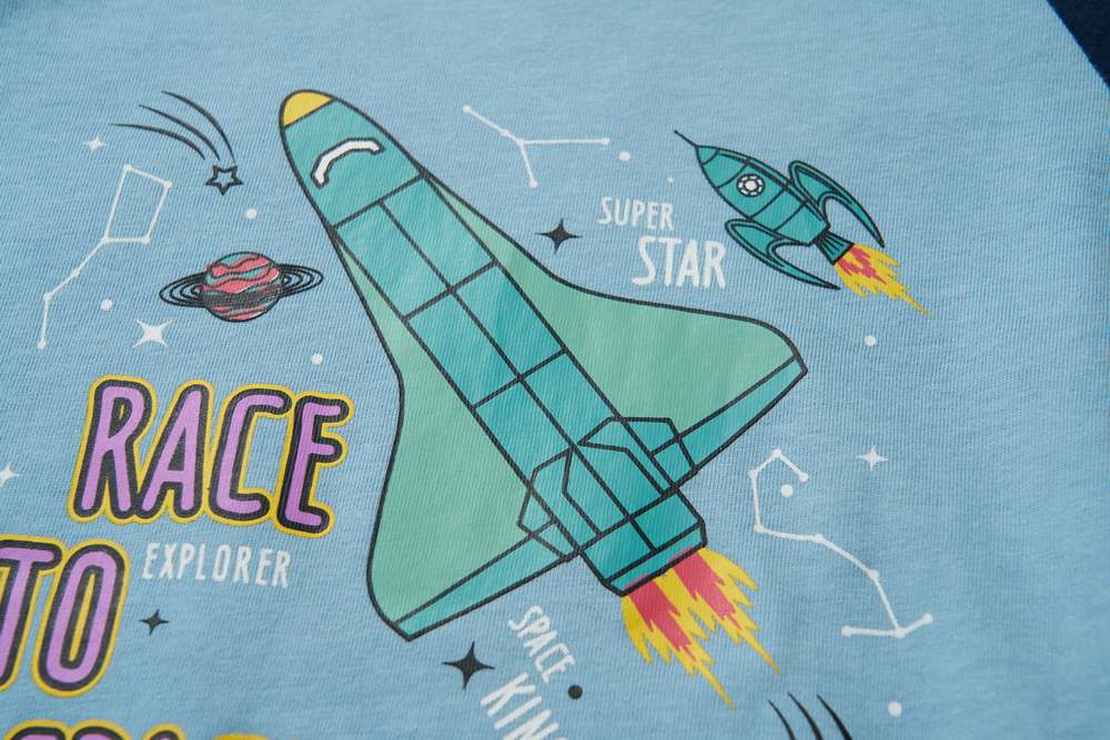 Chlapecké triko Wolf & Wolfie S2531A modré