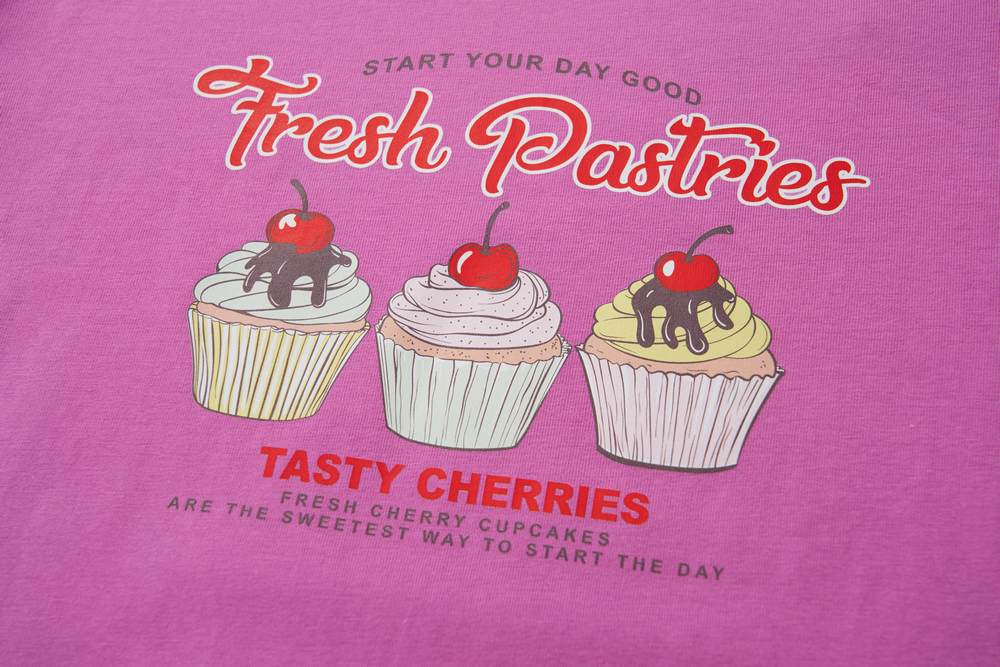 Dívčí triko Wolf & Wolfie S2543A lila