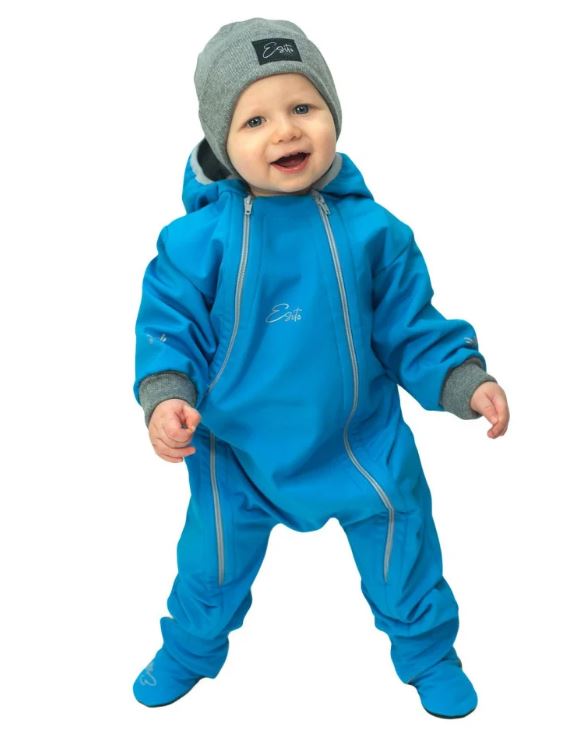 Softshellové barefoot bačkůrky, capáčky s fleecem na jaro a podzim tyrkysové