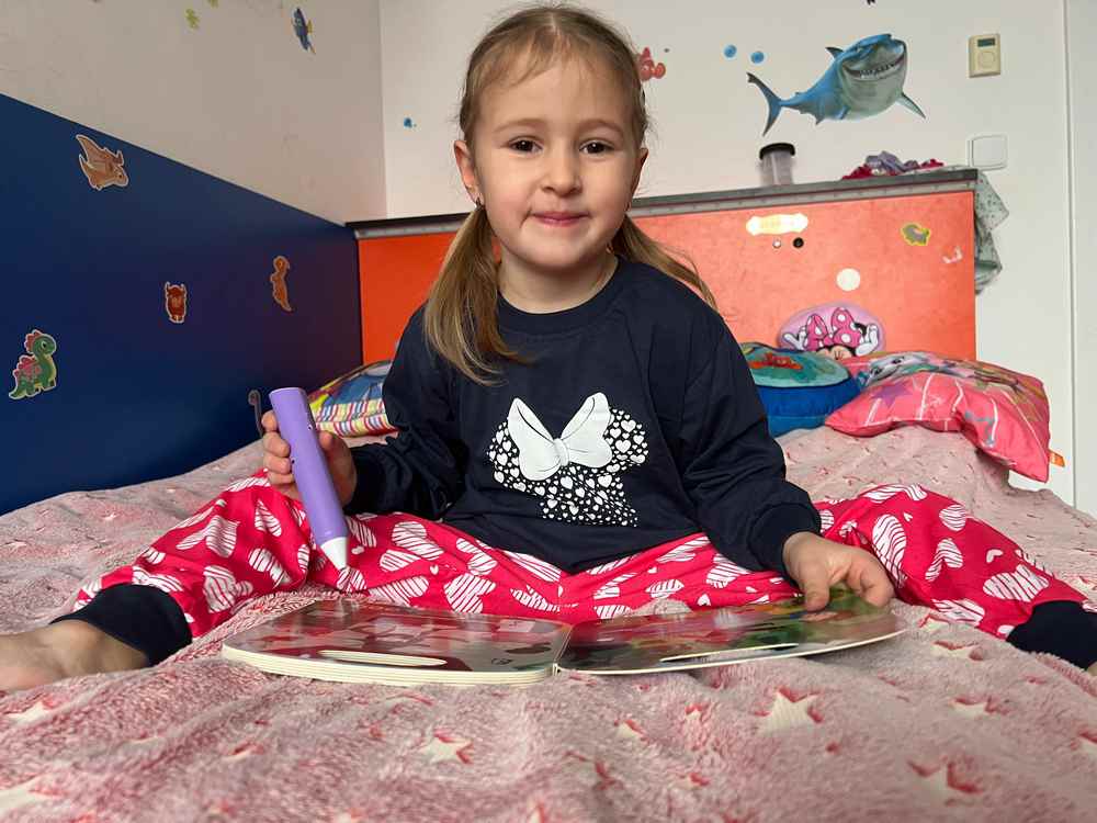 Dívčí pyžamo Betty Mode Minnie tmavě modré