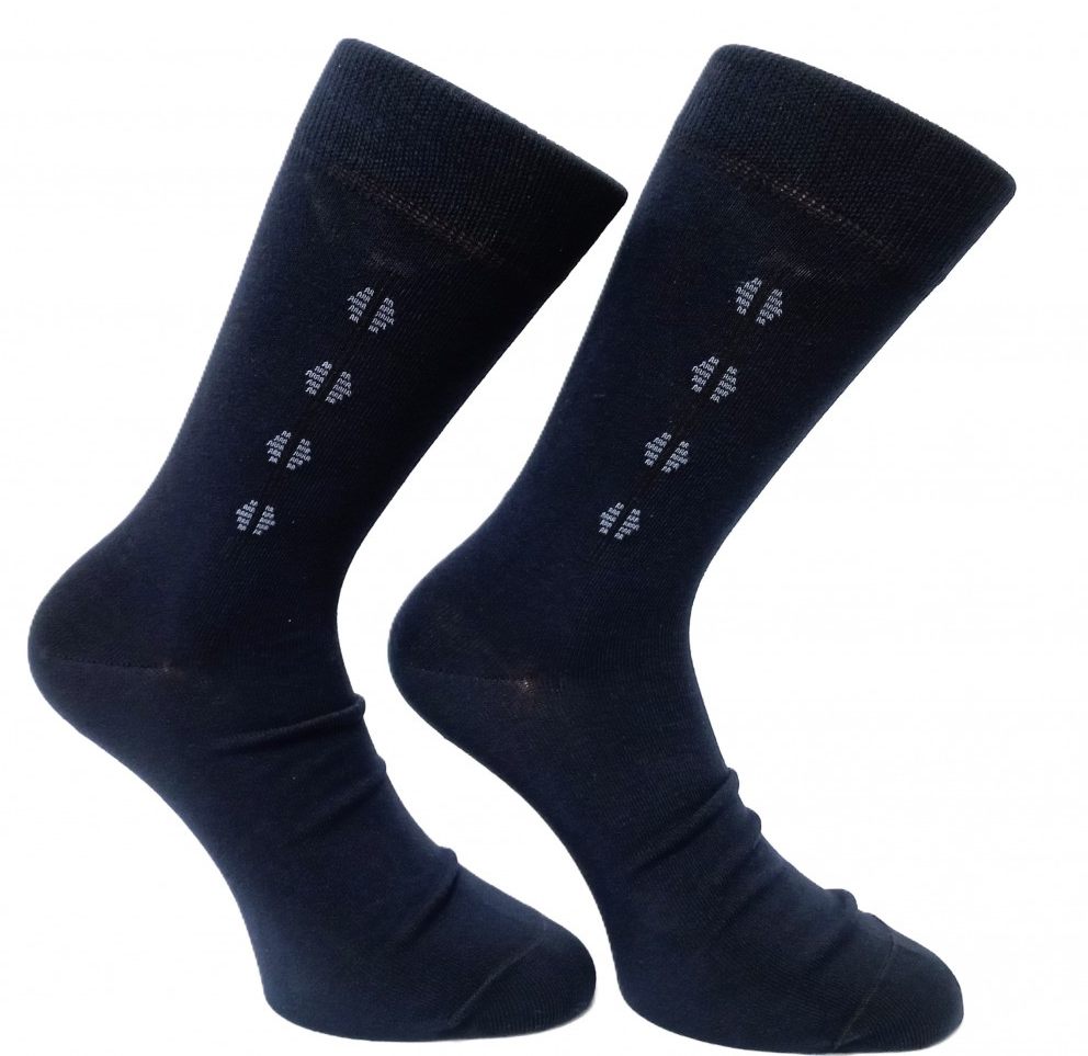 České pánské ponožky CLASSIC - tmavě modré