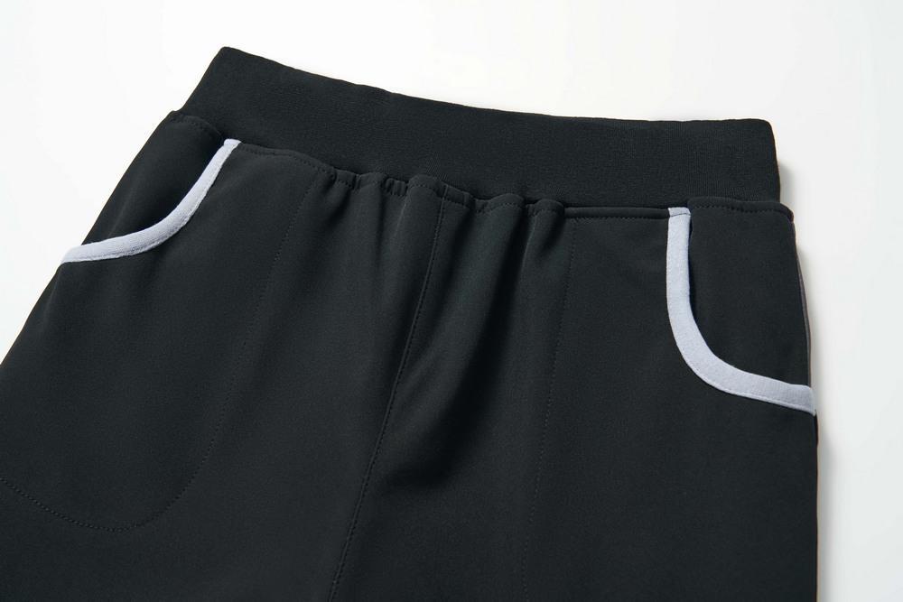 Dívčí softshellové kalhoty Wolf & Wolfie (jarní bez fleecu) B2683 černé s motýlky