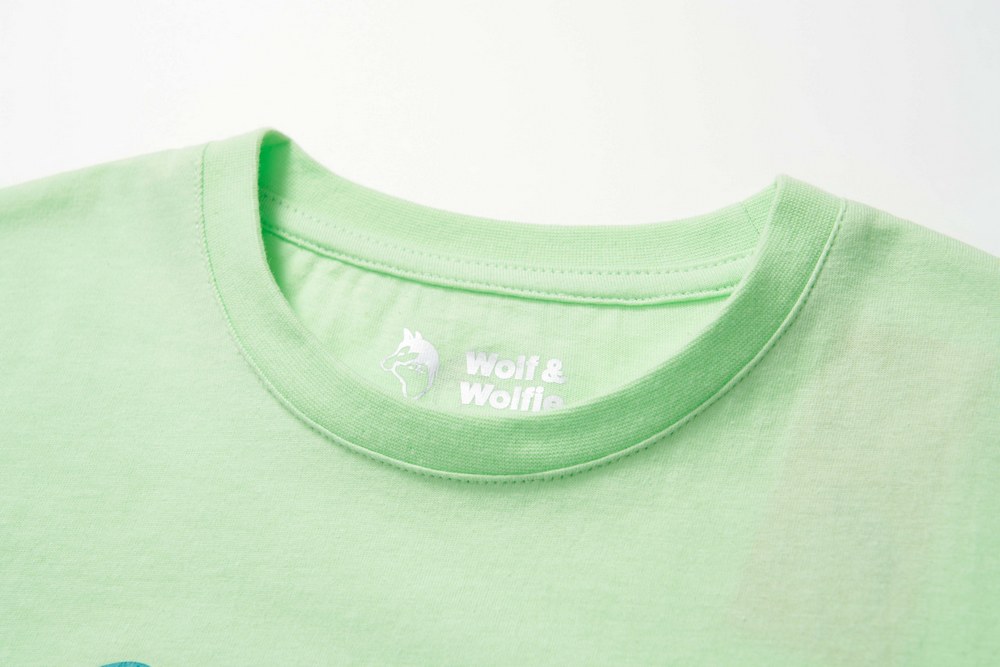 Chlapecké tričko Wolf & Wolfie S2603 zelenkavé