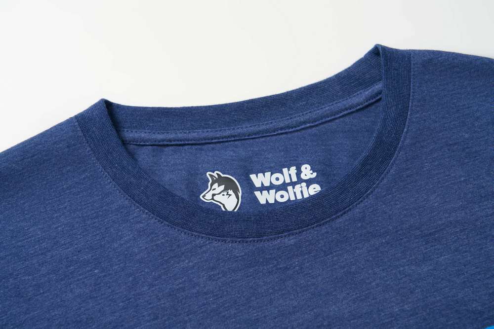 Letní pánské pyžamo Wolf & Wolfie S2675A modré