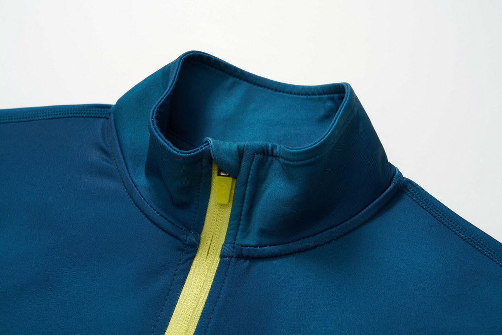 Funkční chlapecká mikina Wolf & Wolfie M2640 petrolejová