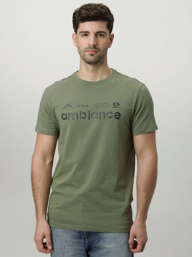 Pánské tričko Loap Alois khaki