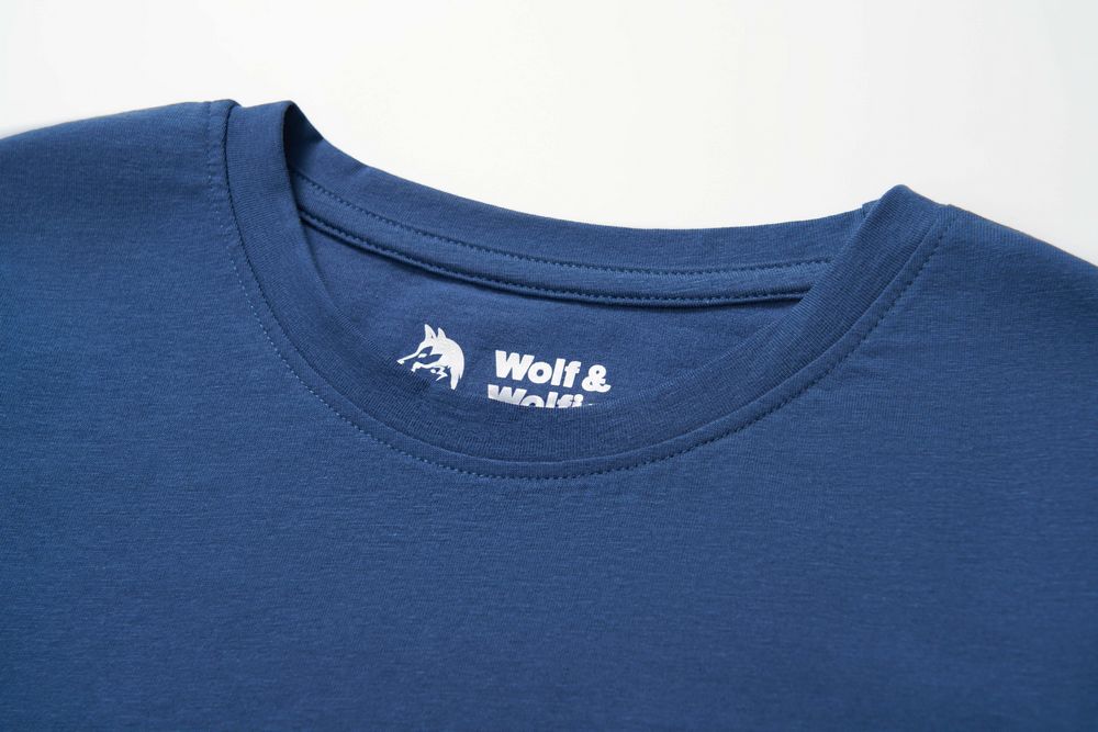 Dívčí tričko Wolf & Wolfie S2612A vel. 134-164 tmavě modré