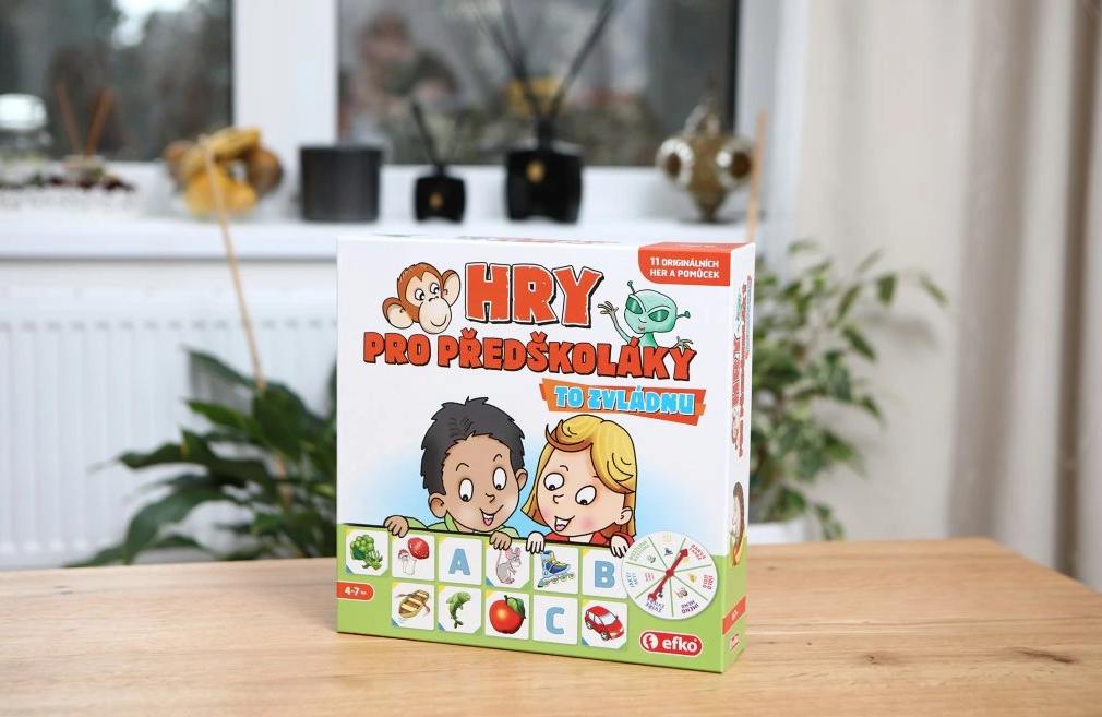 Hry pro předškoláky Efko To zvládnu - vzdělávací soubor her