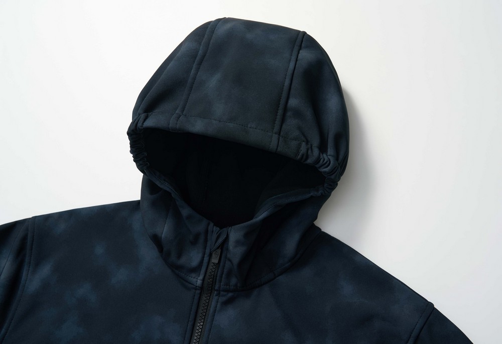 Chlapecká softshellová bunda Wolf & Wolfie s fleecem B2665 tmavě modrá