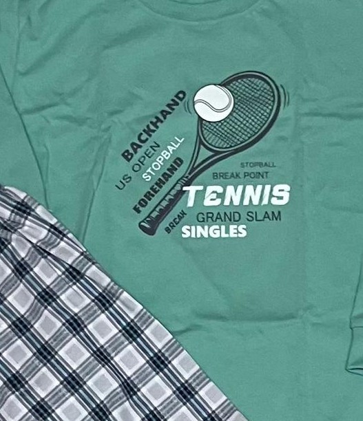 Chlapecké pyžamo Betty Mode vel. 134-164 zelené TENIS
