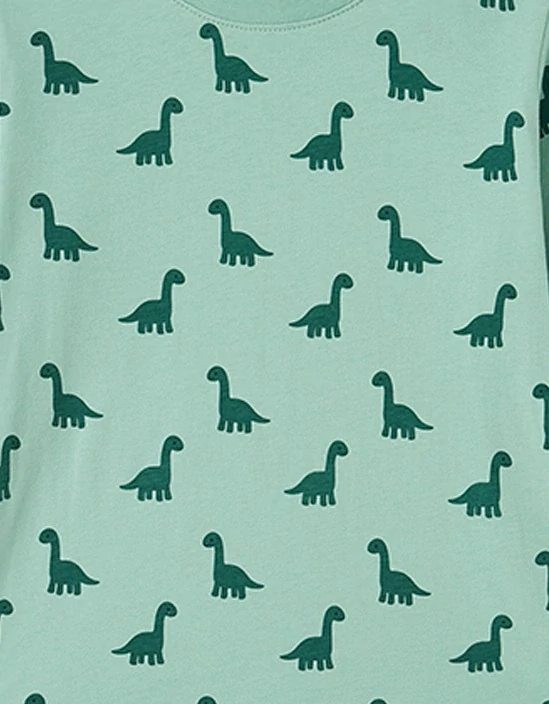 Chlapecké pyžamo Wolf & Wolfie S2655 vel. 98-128 zelené dino