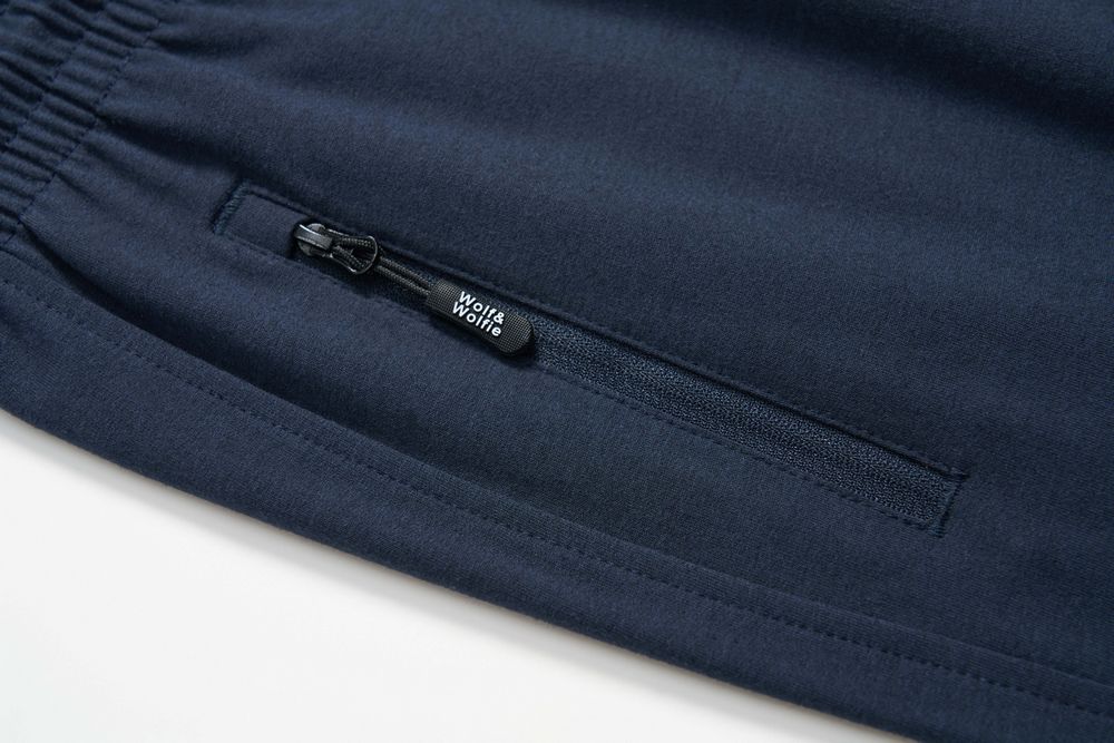 Pánské tepláky Wolf & Wolfie T2675A tmavě modré