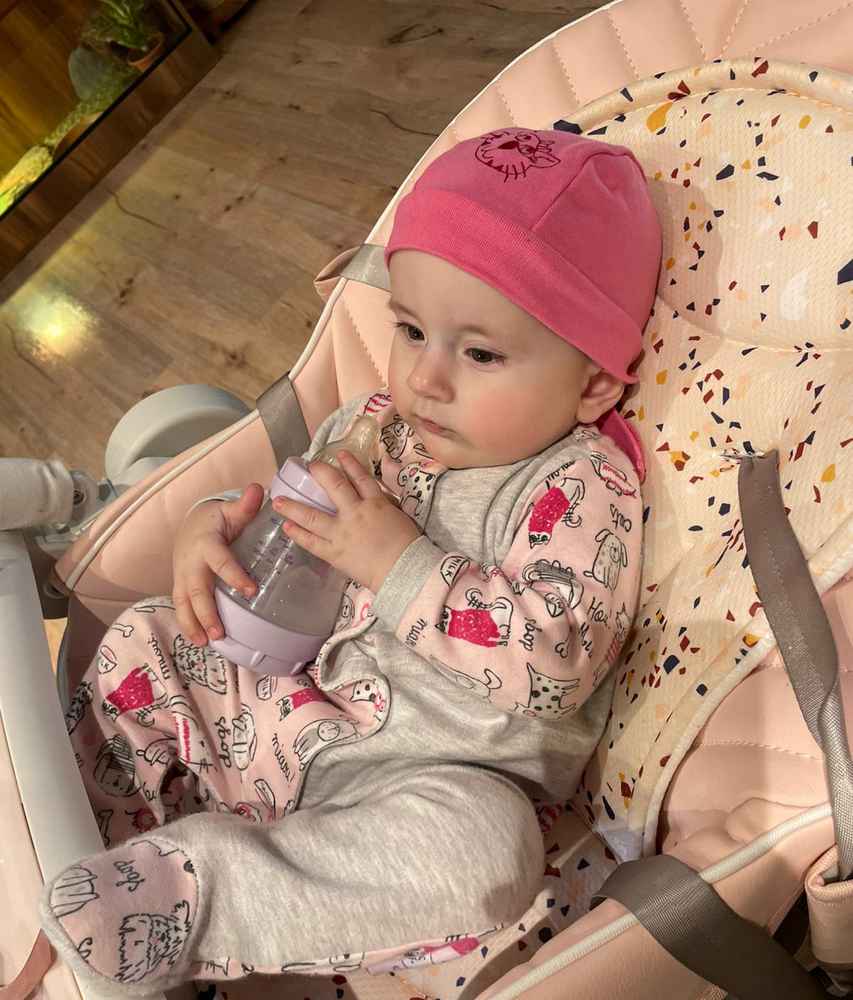 Jarní pirátka hnědá s růžovou opičkou obvod 45-49 cm