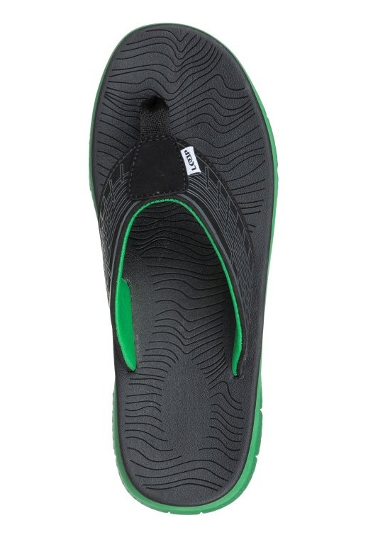Pánské žabky Loap CALLAY vel. 42 černé se zelenou