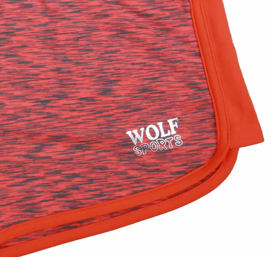 Dívčí kraťasy Wolf H2048 vel. 134,152,158 oranžové se šedou