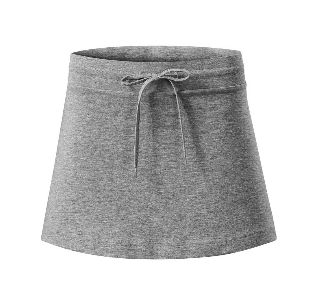 Sukně Adler se všitými kraťasy šedá