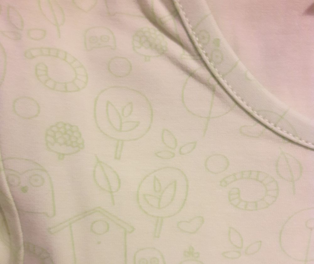 Dívčí triko Wolf S2931 hráškové s potiskem