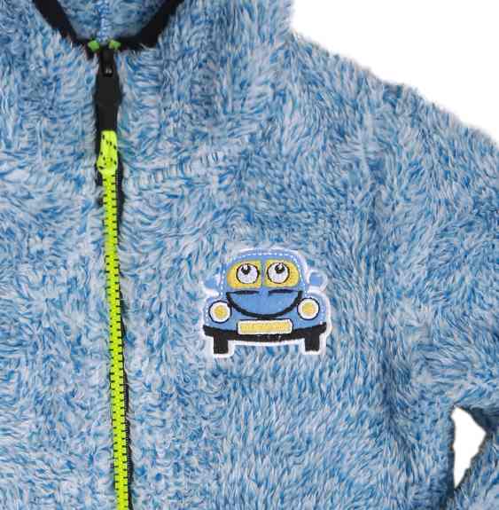 Chlapecká mikina Wolf B2048 s autem modrá
