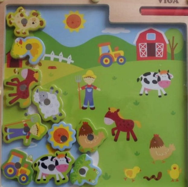 Magnetická hra farma
