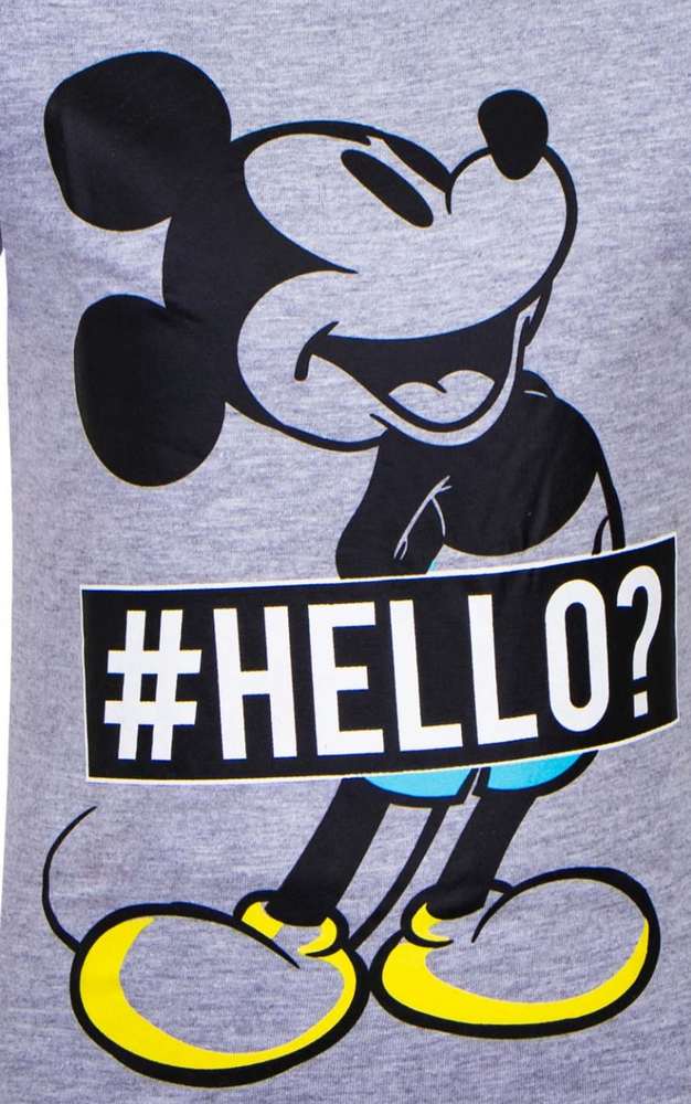 Chlapecké tričko Mickey Mouse šedé