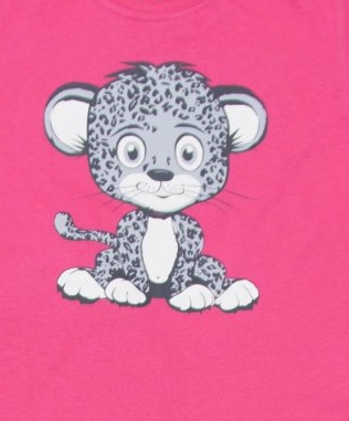 Dívčí pyžamo Betty Mode růžové tygřík