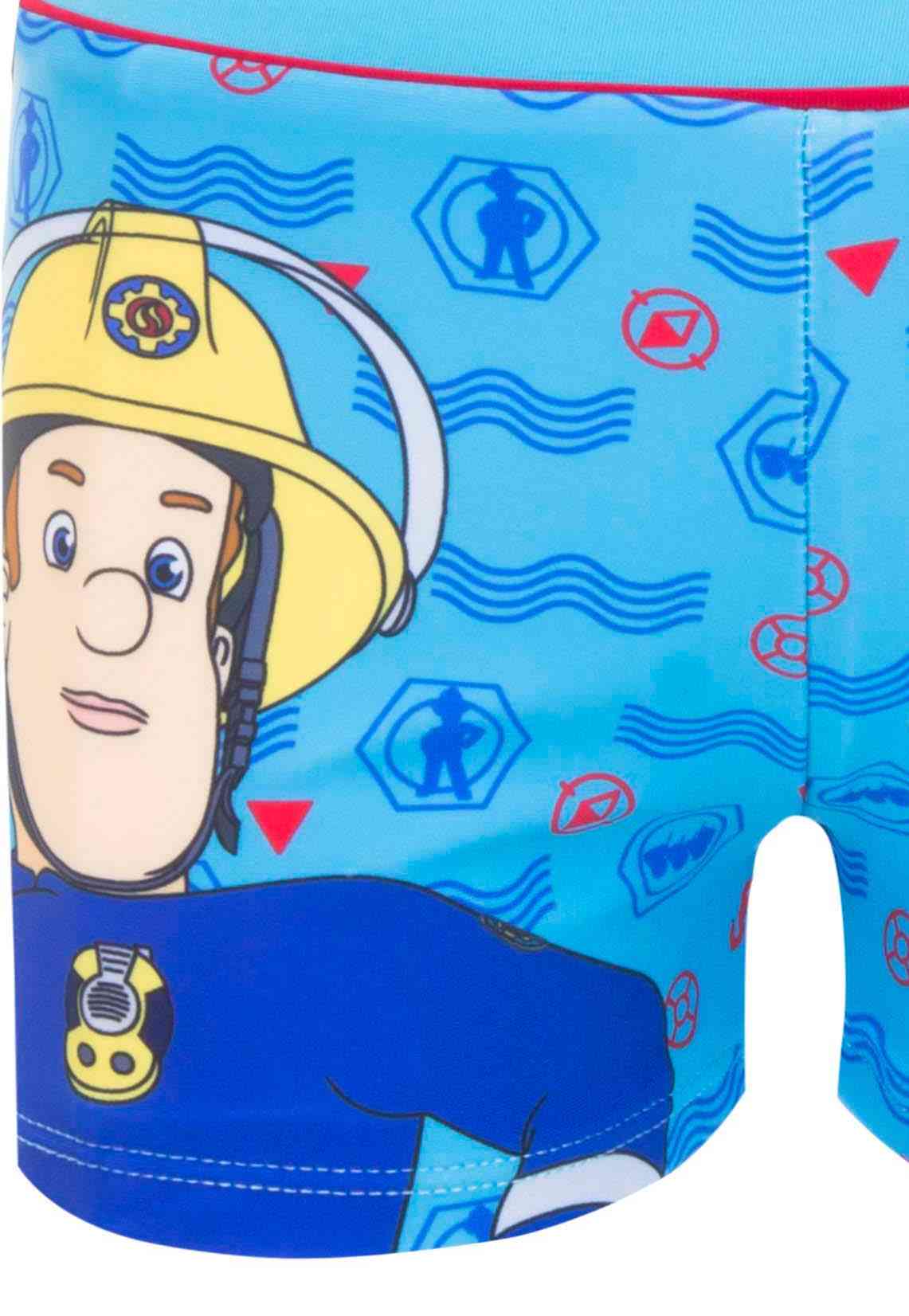 Chlapecké plavky požárník SAM modré