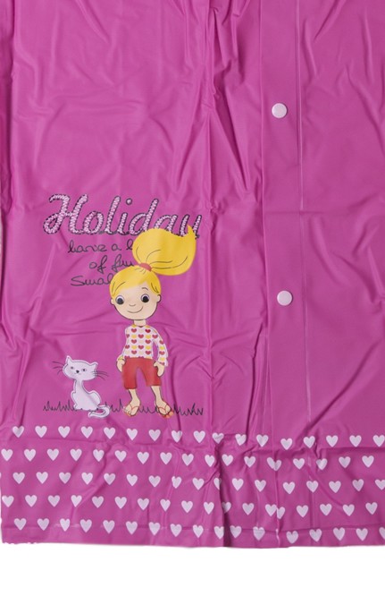Dívčí pláštěnka Wolf Y2110 vel. 116/122 růžová