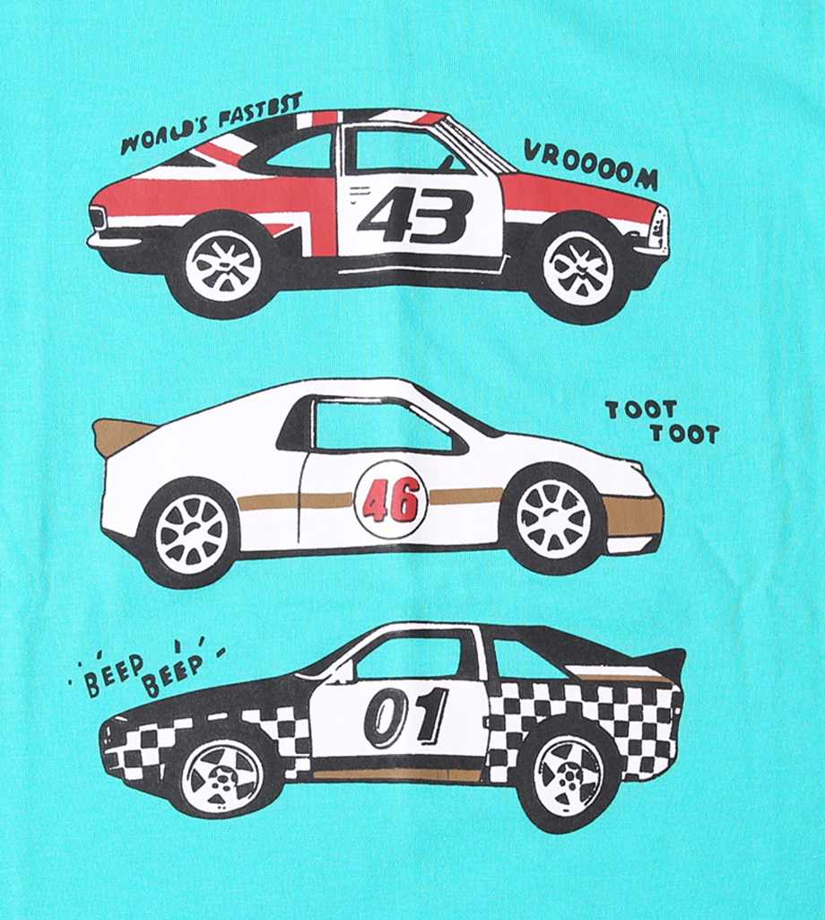 Chlapecké letní pyžamo Wolf  S2166 vel. 98,104 tyrkysové