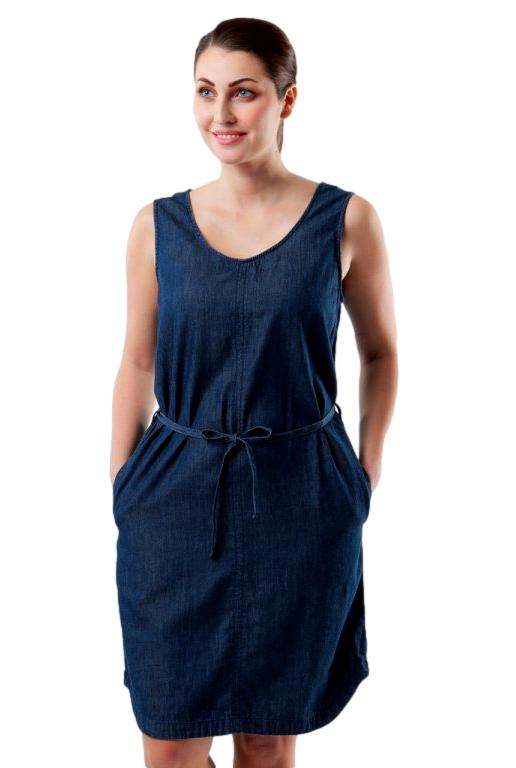 Dámské šaty Loap Neyla odlehčená riflovina