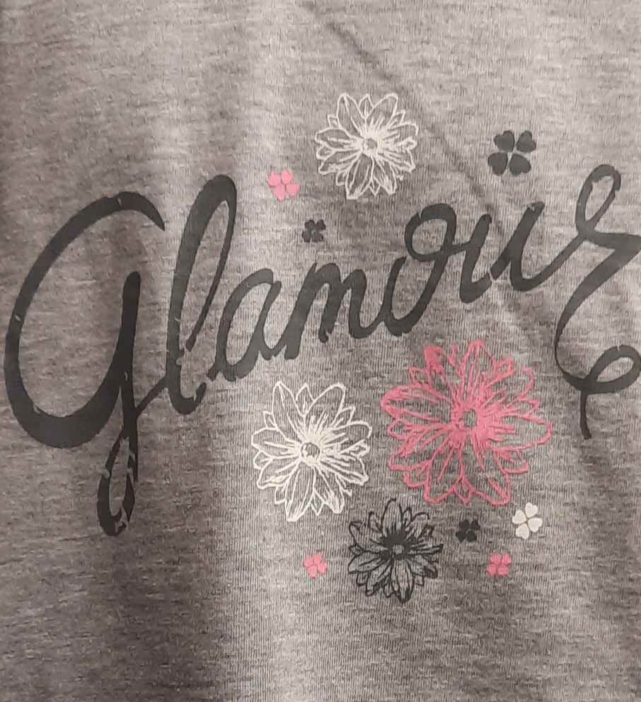 Dívčí pyžamo Betty Mode glamour šedé