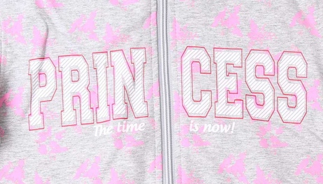 Dívčí mikina Wolf M2153 šedá