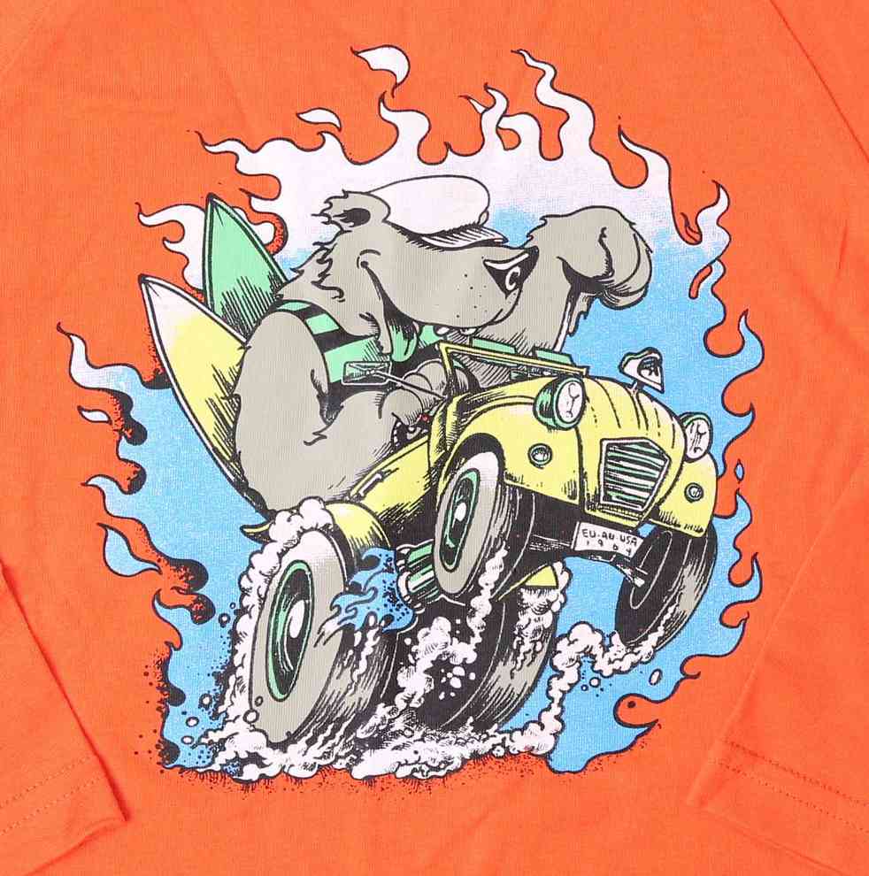 Chlapecké triko Wolf S2131A vel. 104,122 oranžové