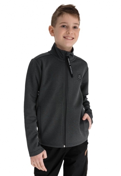 Chlapecká mikina Sam 73 Jasper tmavě šedá