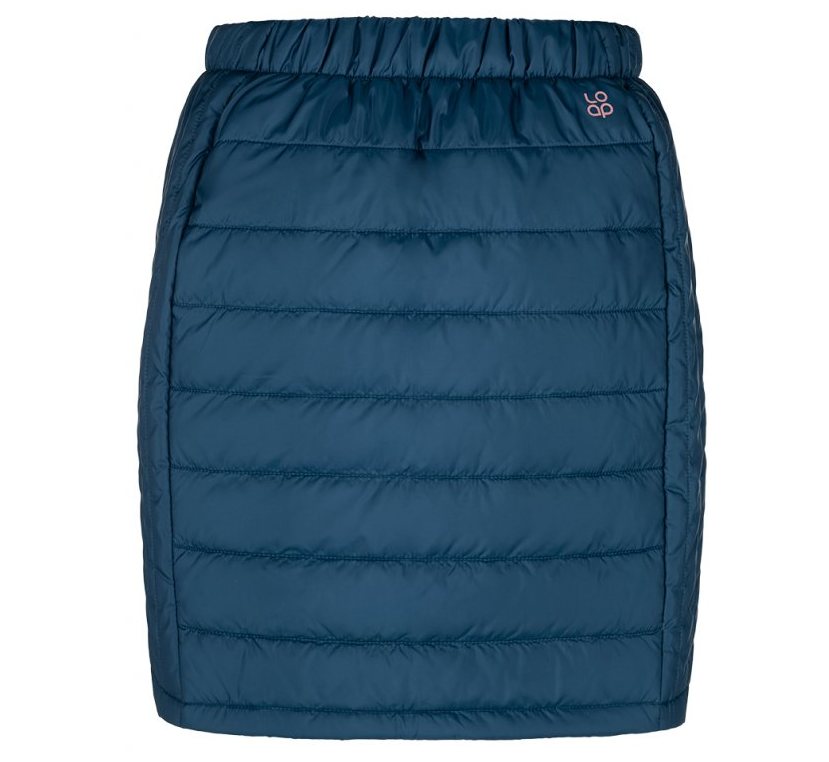 Dámská zimní sukně Loap Irmana tmavě modrá