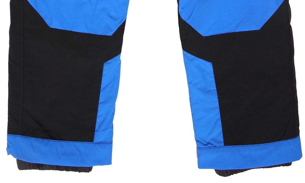 Dětské vyfleecované šusťáky Wolf B2172 vel. 98 černé s modrou