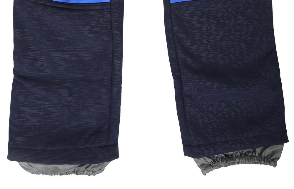 Chlapecké softshellové kalhoty Wolf s fleecem B2194 vel. 128 tmavě modré